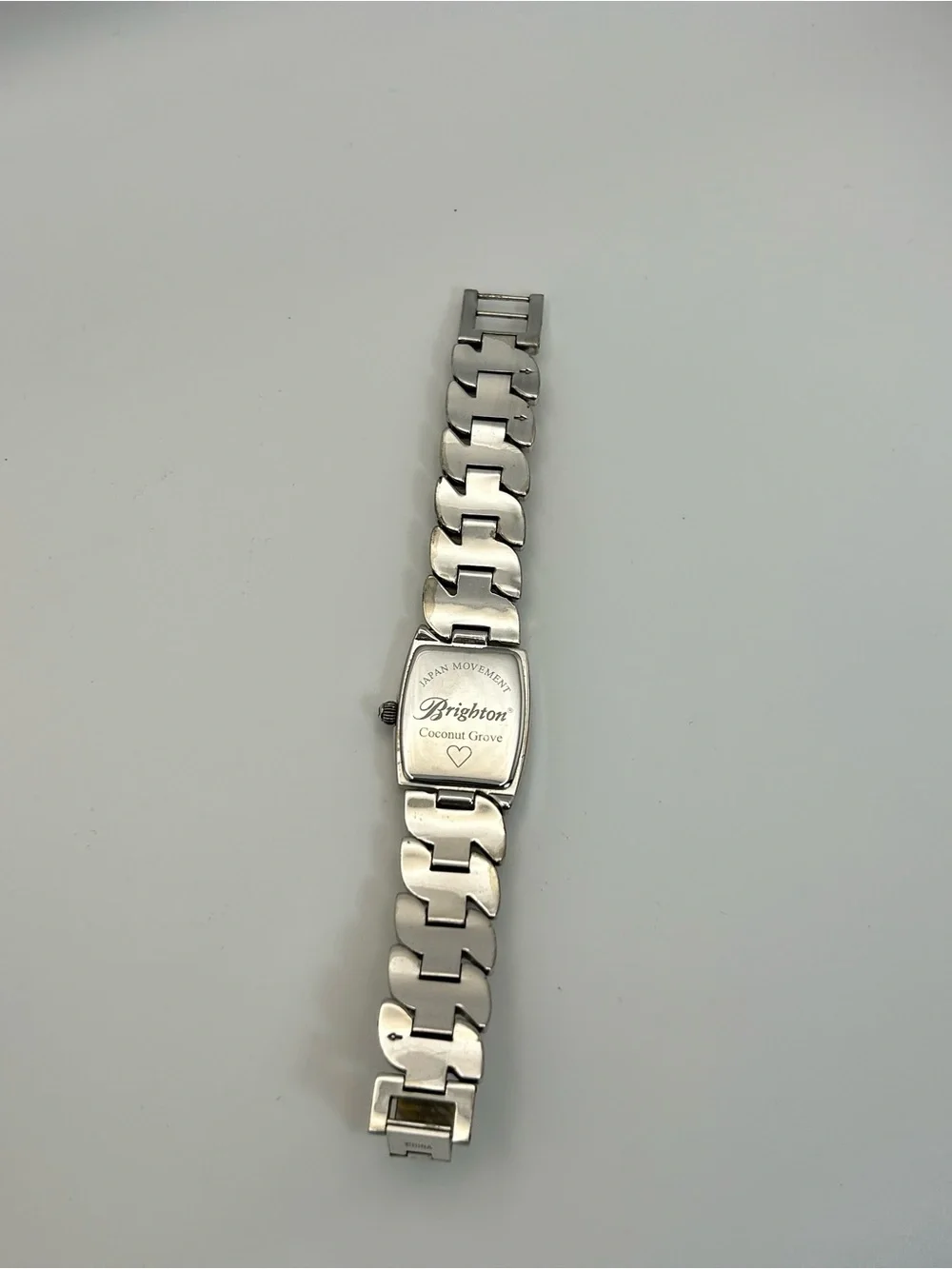 Brighton Coconut Grove Watch Two-tone Gold & Silver Plated Chunky & Tin